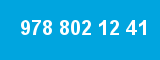 978 802 12 41 978 802 12 41